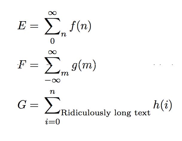 Math Operators Sum Like Command With Subscripts Both Below And Next - Ultra HD City Picture - HD