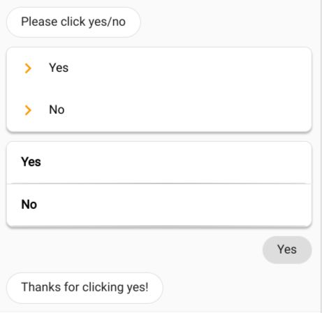 Chatbot Dialogflow Messenger Custom Payload Quick Respose Issue Clicked Input Not Understood - Best Light Backgrounds in Ultra HD