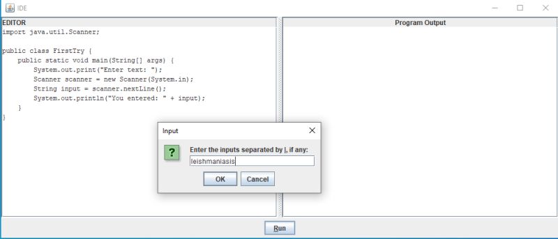 Java Joptionpane Using One Window For Input And Output Stack Overflow - High Resolution Space Wallpapers for Desktop