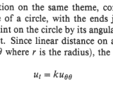 Geometry Linear Distance Is Proportional To Angular Distance Why