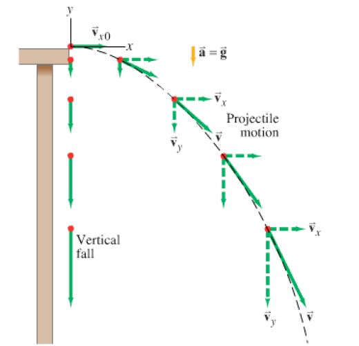Projectile Motion Labelled Diagram - Amazing Minimal Design - 8K