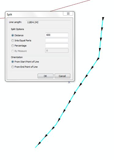 Arcgis Desktop Splitting Multiple Polylines By Distance In Arcmap - Ocean Texture Collection - Desktop Quality
