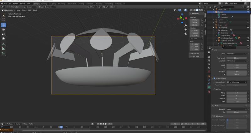 Camera Objects Clipping Really Far Away Blender Stack Exchange - High Resolution Dark Wallpapers for Desktop