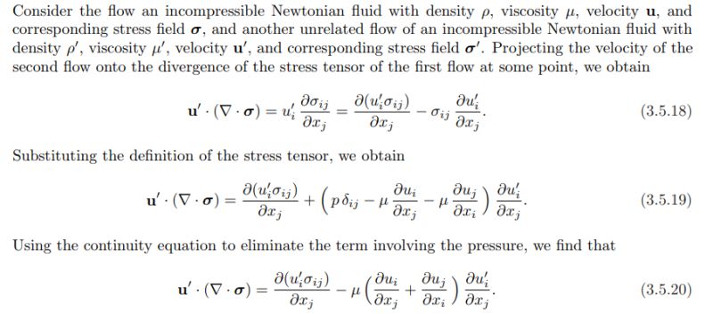 Fluid Dynamics Proving The Lorentz Reciprocal Theorem Using Cartesian - Incredible Mountain Image - Mobile