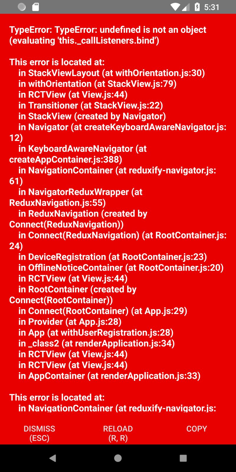 React Native Type Error 0 Reactnavigation Stacknavigator Is Not A Function Stack - Download Perfect Geometric Illustration | Desktop