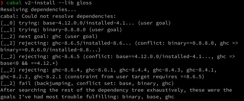 Haskell Cabal Error Running With Gloss Stack Overflow - High Resolution Dark Patterns for Desktop
