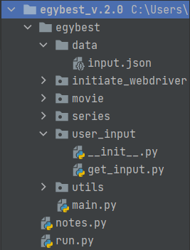 my project structure