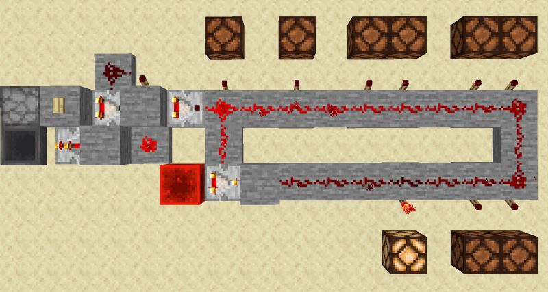 Minecraft Redstone Tutorials By Thecraftmachine Auto Light Fixture - Ocean Art Collection - 8K Quality