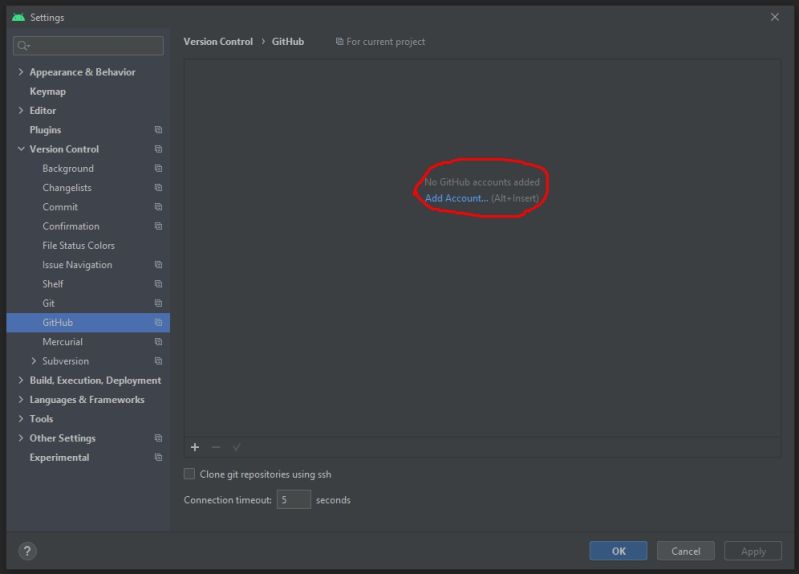 Authentication Android Studio Can T Login To Github Stack Overflow - Landscape Design Collection - Retina Quality