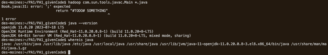 Compilation working