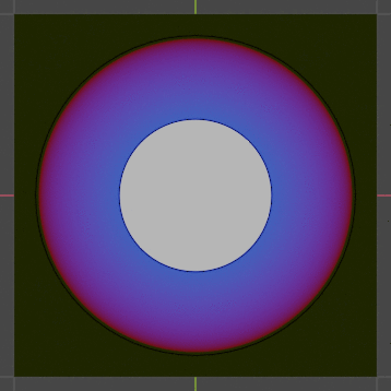 Materials Make Gradient Between Two Gradient Spheres Blender Stack - Creative Gradient Photo - Retina
