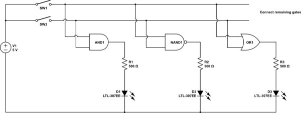 Logic Dip Switch Console Breadboard Electrical Engineering Stack Exchange - Best Light Arts in Retina