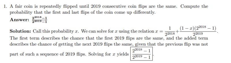 Probability A Coin Tossing Problem Mathematics Stack Exchange - Download Premium Space Pattern | Retina