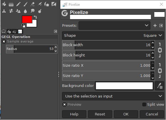 Filter Lost My Pixelize Settings In Gimp Graphic Design Stack Exchange - Creative Landscape Design - Desktop