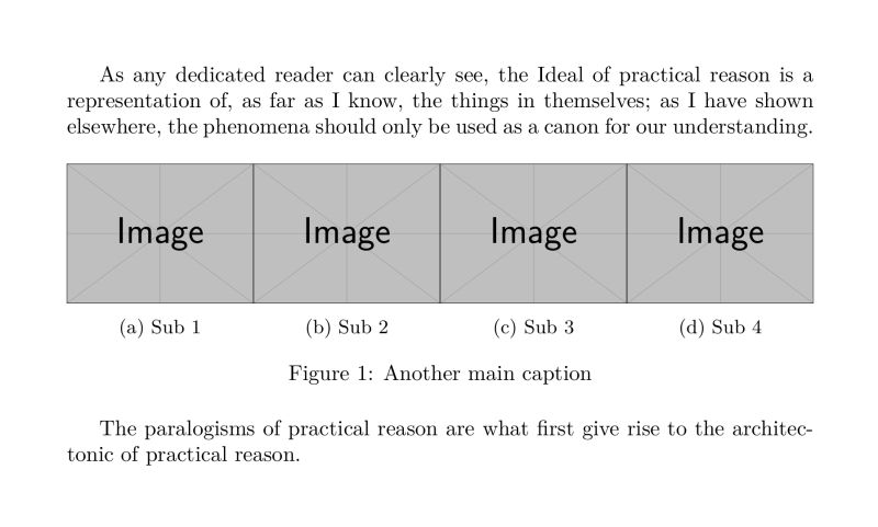 Floats Left Aligning A Caption Tex Latex Stack Exchange - Mountain Pictures - Creative 4K Collection