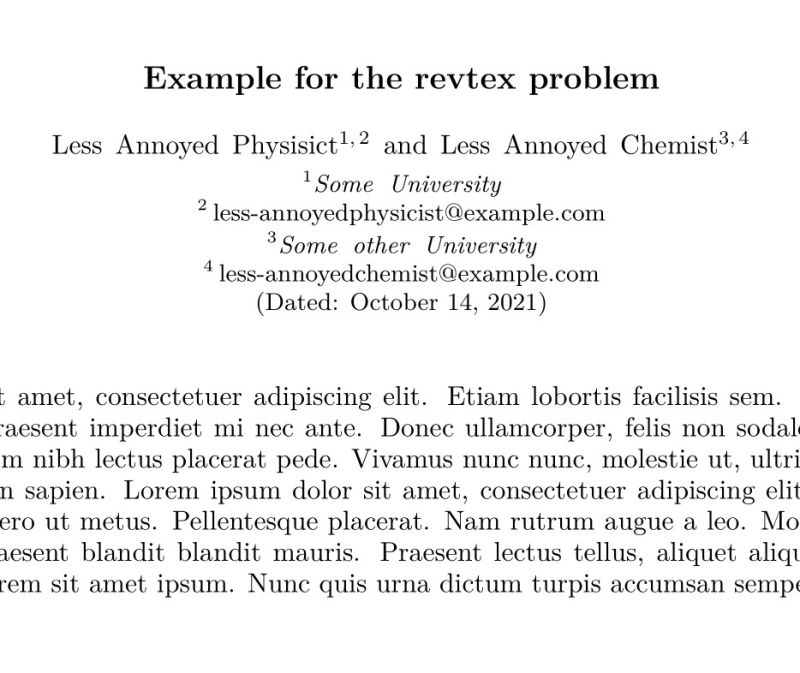 Etoolbox Revtex Like Affiliation Author Command Tex Latex Stack - Gradient Wallpaper Collection - Desktop Quality