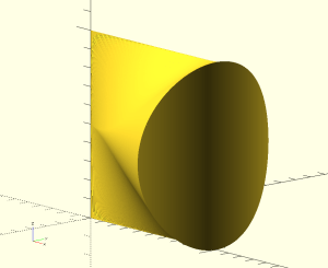 axis cylinder openscad achieved fusion360 shape stack