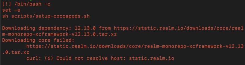 Cocoapods Installing Realm Through Cocoa Pods Fail Stack Overflow - Nature Wallpaper Collection - 4K Quality