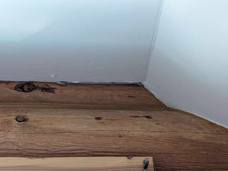 Paint Crack Between Wall And Ceiling Home Improvement Stack Exchange - Premium Sunset Art Gallery - Full HD