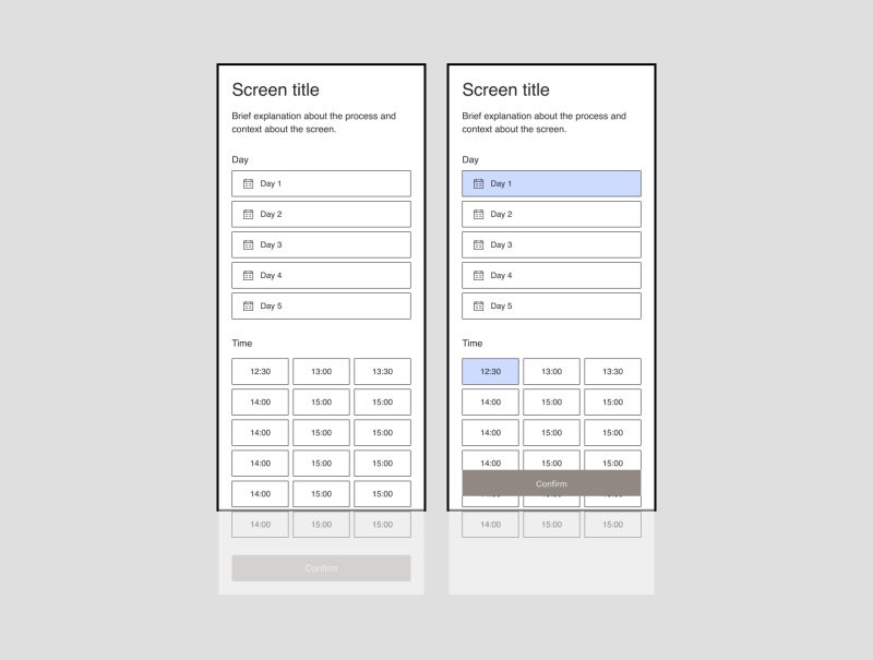 Form Button After Selection State User Experience Stack Exchange - Best City Illustrations in Full HD