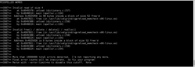 Pset5 Unload Function Double Free Or Corruption Cs50 Stack Exchange - Elegant Space Texture - 4K