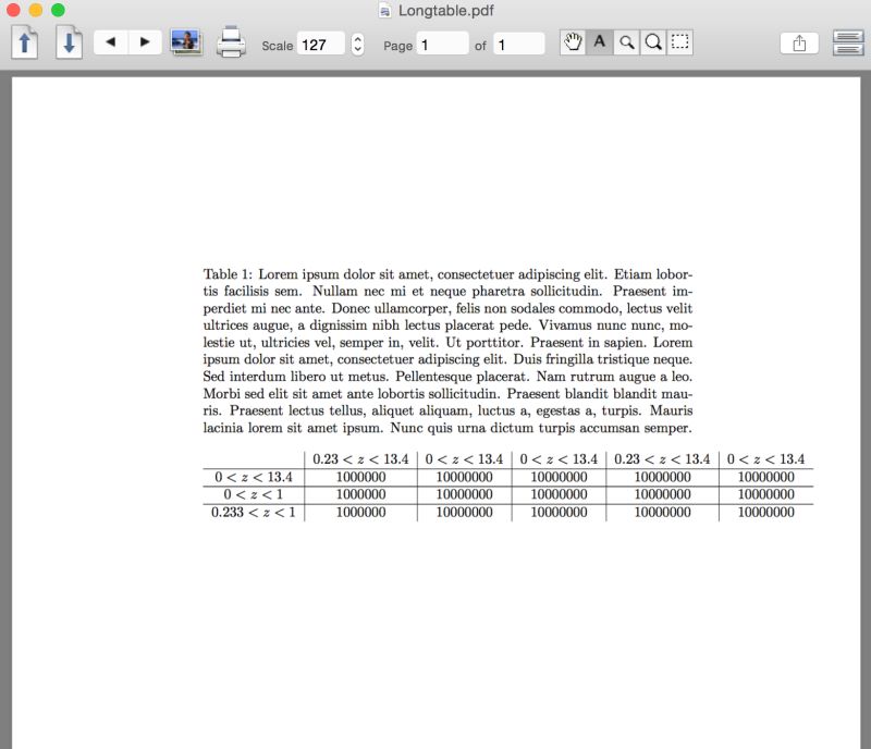 Pdftex Longtable Alignment With Caption Tex Latex Stack Exchange - Creative Minimal Photo - Desktop