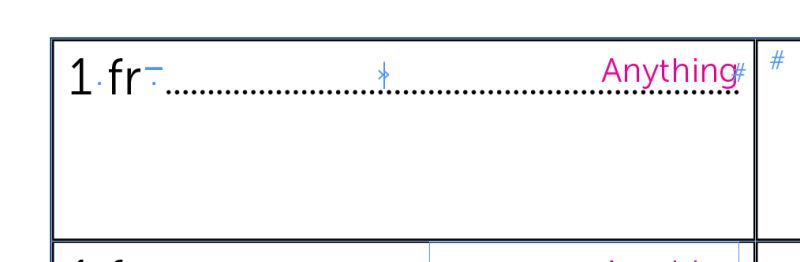 Table In Indesign Not Exactly A Table Inside Text Frame What Is It - Mobile Geometric Designs for Desktop