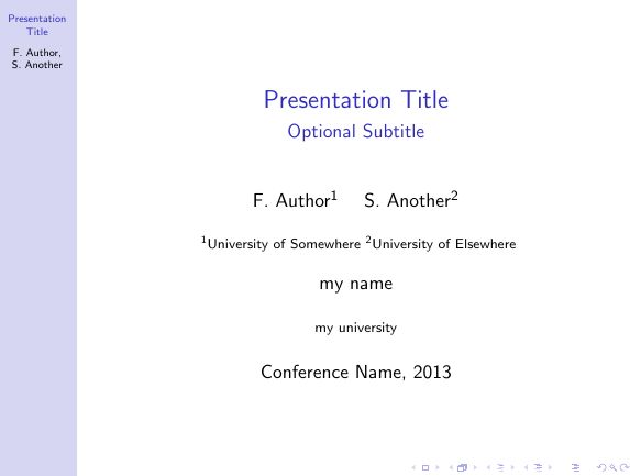 Customizing Beamer Title Page Tex Latex Stack Exchange - Premium Gradient Illustration Gallery - Mobile