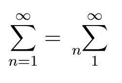 Math Mode How To Shift The Sum Limits Tex Latex Stack Exchange - Premium Vintage Art Gallery - High Resolution