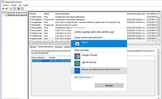 Programador Tareas Windows 10 Pregunta Programa Ejecutar Script Python - Premium Full HD Ocean Photos | Free Download