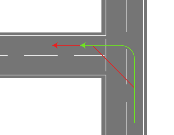 Question about meaning of "cut the corner"