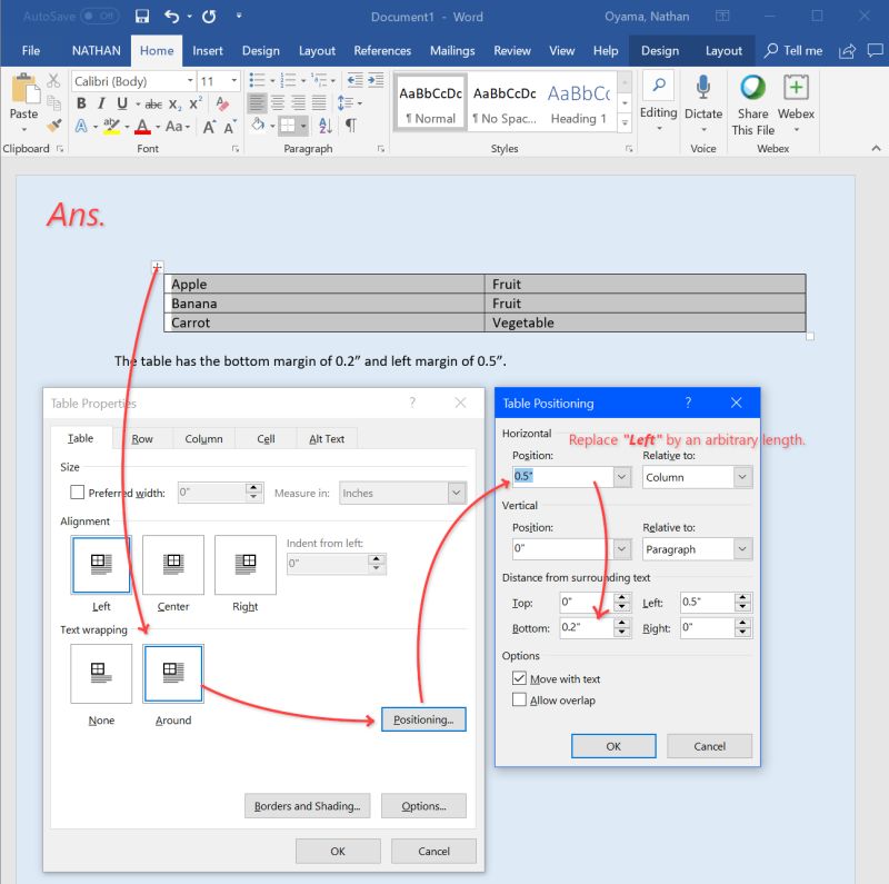 Table Margin In Microsoft Word 2013 Super User - Premium Dark Wallpaper Gallery - Ultra HD