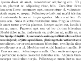 Overlap Overlapping Text Tex Latex Stack Exchange