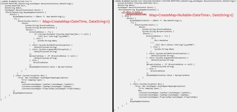 C Can T Break Into Automapper Map If Tsource Is Nullable Stack - Landscape Backgrounds - Artistic Mobile Collection