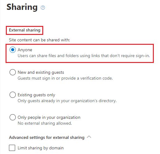 Sharepoint Online External Sharing Link Settings Sharepoint Stack - Classic Full HD Gradient Illustrations | Free Download