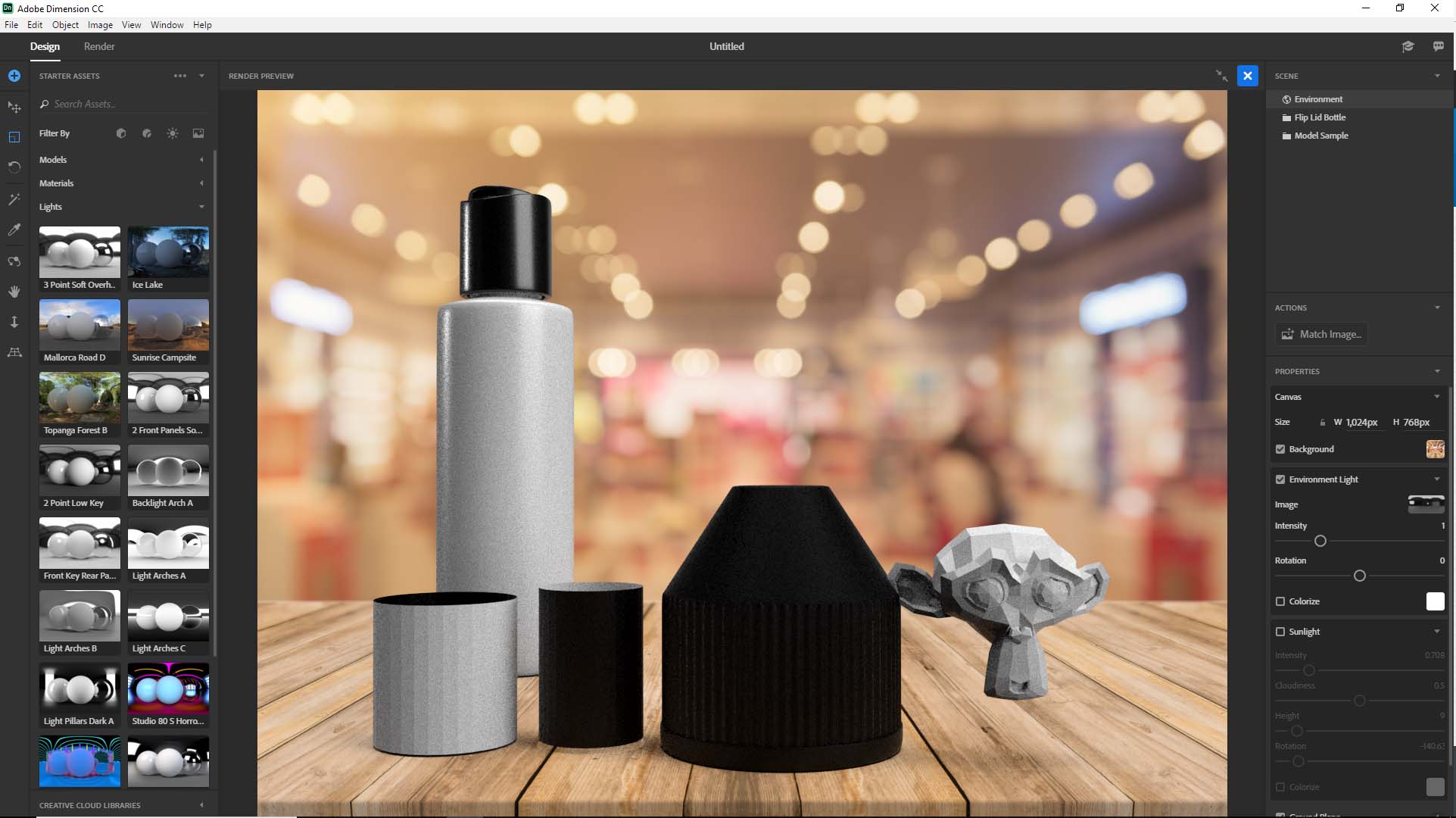 How To Get A Blender Obj To Render In Adobe Dimension Properly Blender Stack Exchange