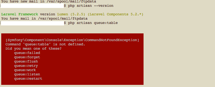 Php Laravel Not Performing Job Queue With Database Stack Overflow - Mountain Designs - Beautiful Mobile Collection