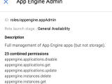Google App Engine Appengine Application Create Permission Missing