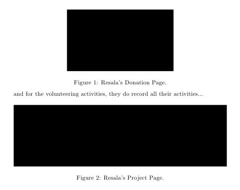 Floats How To Insert Text Between Two Figures Tex Latex Stack - Desktop Space Designs for Desktop