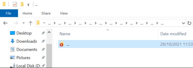 Mysterious Folder With Only Three Dots For Name Windows Forum - Best Landscape Illustrations in HD