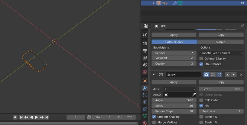 Modeling Screw Modifier Destroying Normal In Blender Blender Stack - Ultra HD Geometric Picture - Mobile