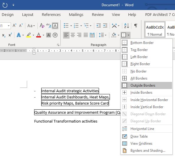Microsoft Office Ms Word Create Rectangle Around Words In A - Geometric Illustrations - Beautiful HD Collection