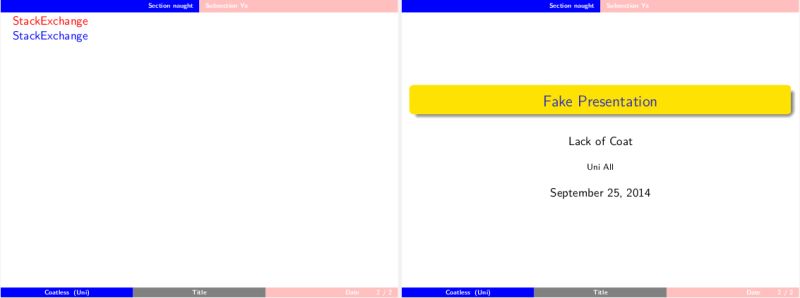 Changing Hyperlink Color Changes Beamer Section Header Colors Tex - Desktop Landscape Pictures for Desktop