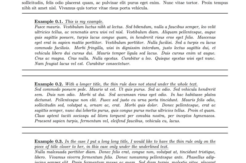 Sectioning Latex Dynamic Rule Width Depending On Text Length With - Ocean Arts - Professional HD Collection