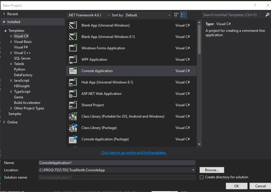 No Bi Templates After Installing Sql Server Data Tools For Visual Studio 2015 Stack Overflow