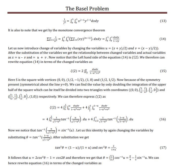 Basel Problem Using Resolution Into Factors - Download Amazing Dark Image | Ultra HD