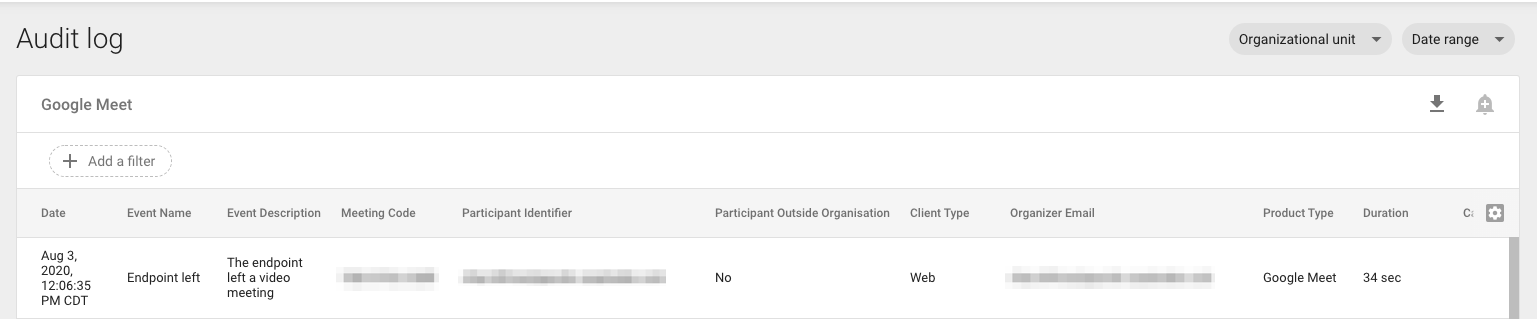 Microsoft outlook can help you stay organized and manage a variety of everyday online tasks. Google Meet Is The Meeting Nickname Available Via The Audit Log Api Stack Overflow