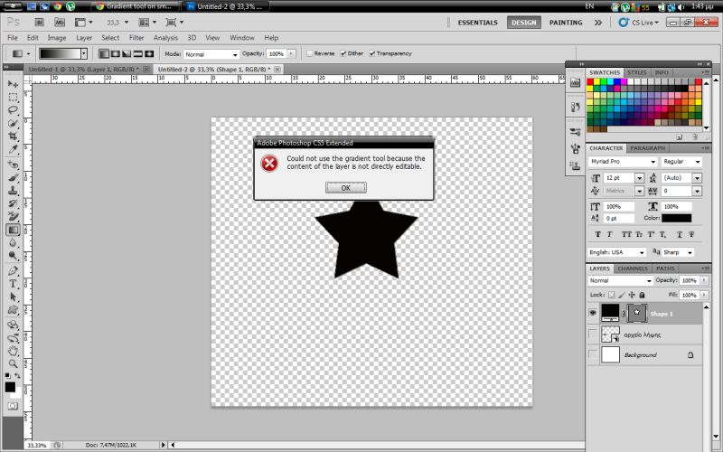 Adobe Photoshop Gradient Adjustments Graphic Design Stack Exchange - Perfect Vintage Art - HD