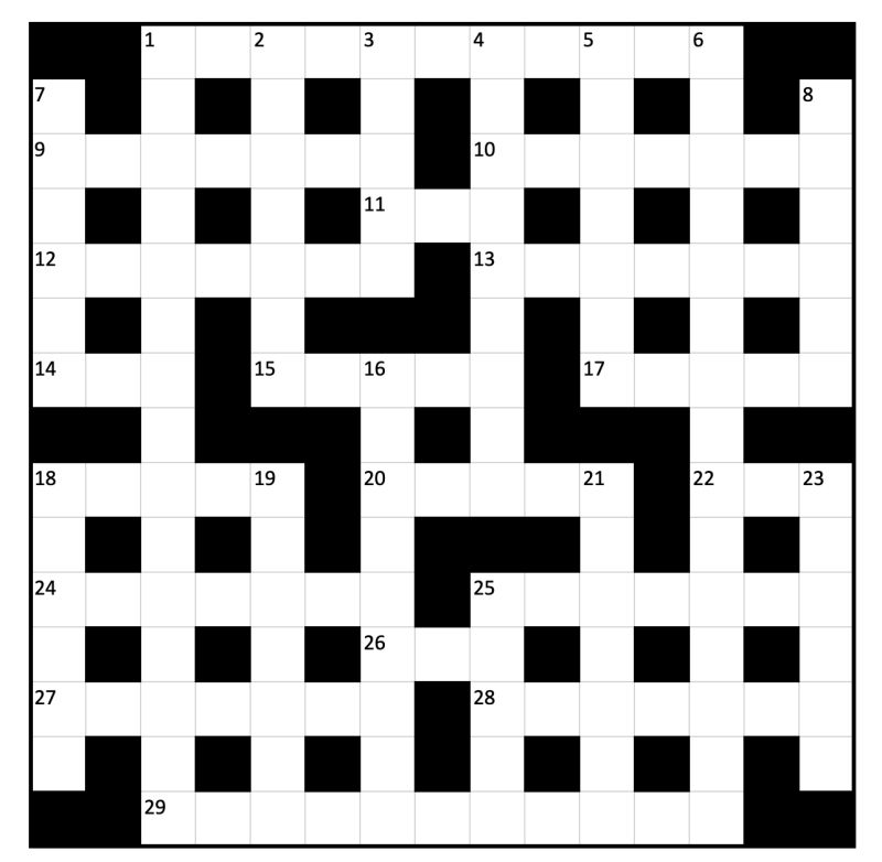 Cryptic Crossword 2 Real Puzzling Stuff - Light Texture Collection - Full HD Quality