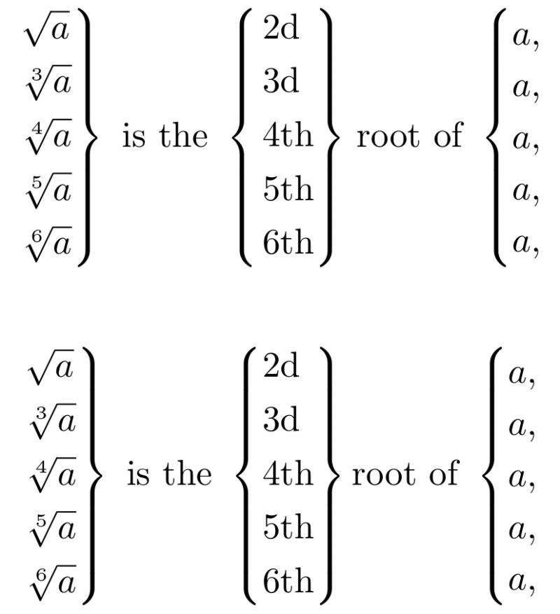 Adding Braces Around Equations Tex Latex Stack Exchange - Premium Ocean Photo - Desktop